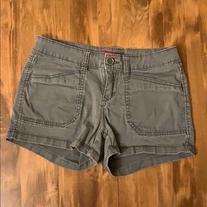 Juniors Unionbay Delaney Stretch MIDI Shorts